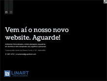 Tablet Screenshot of linartltda.com.br